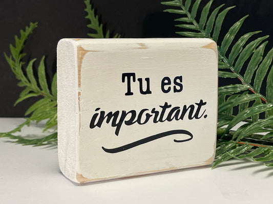 tu es important