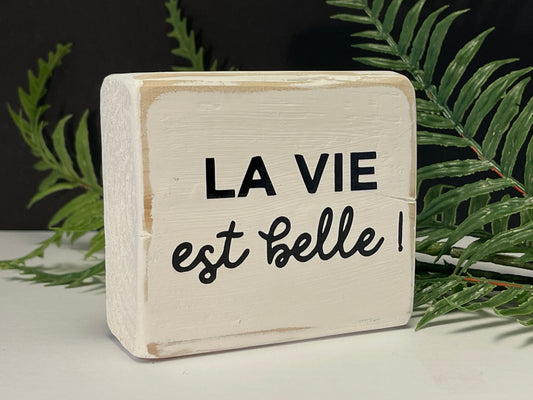 la vie est belle
